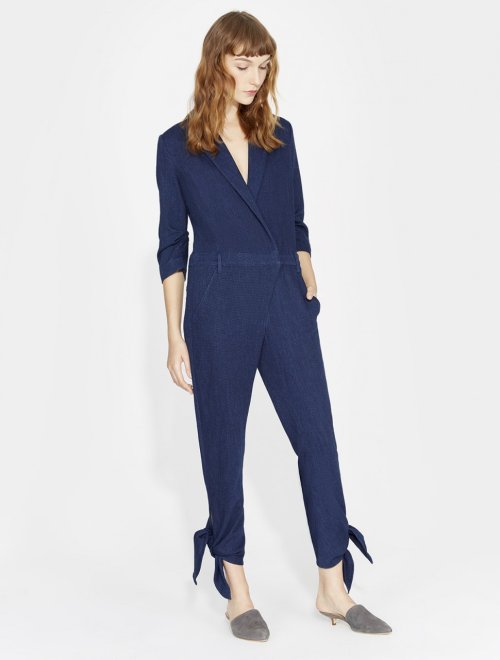 JUMPSUIT MEXCLILLA CON LAZO TOBILLO