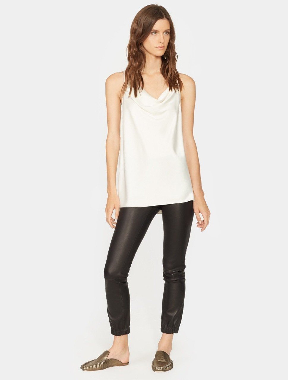 COWL NECK SATIN CAMI COWL NECK SATIN CAMI