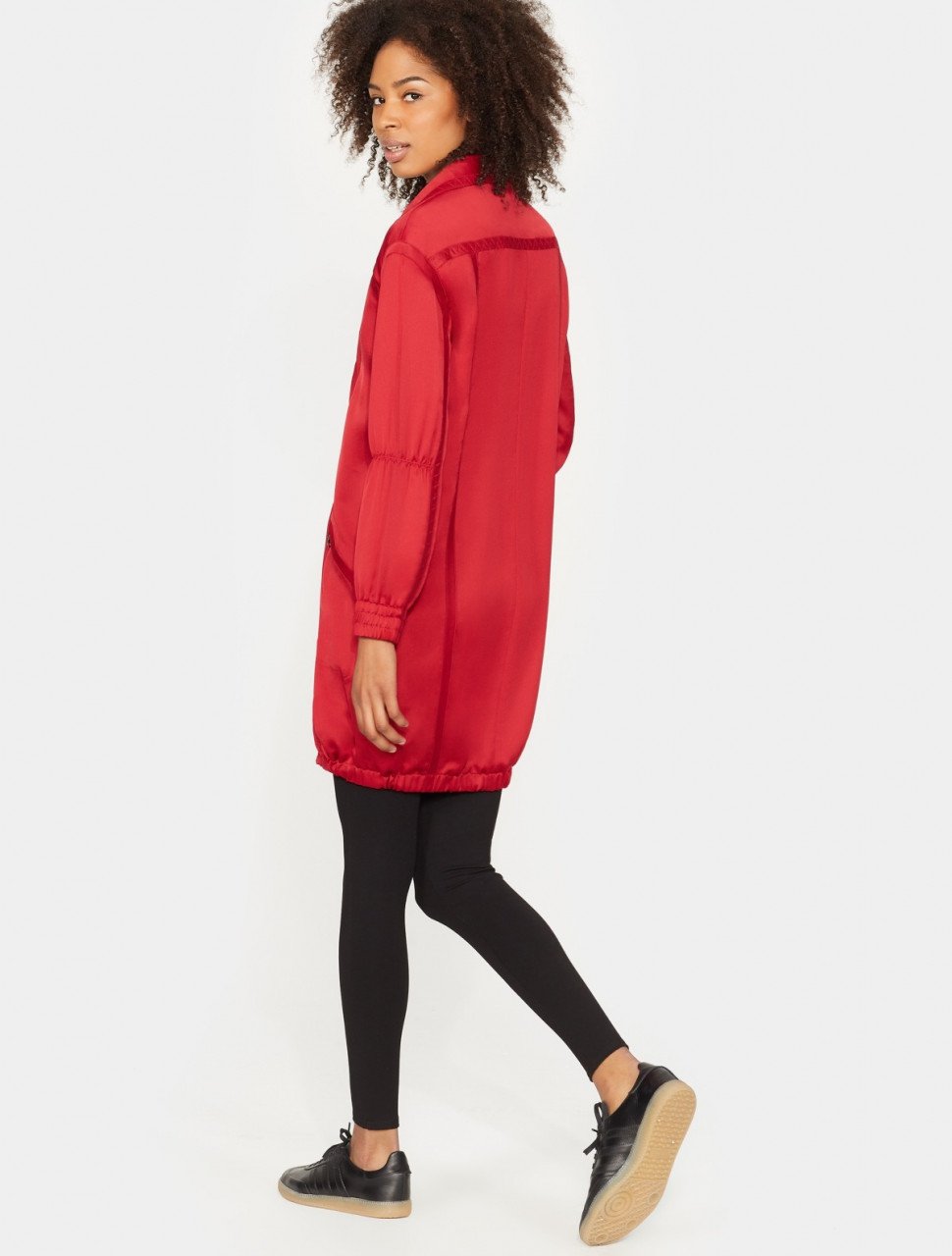 TAPE DETAIL SHIRT DRESS TAPE DETAIL SHIRT DRESS
