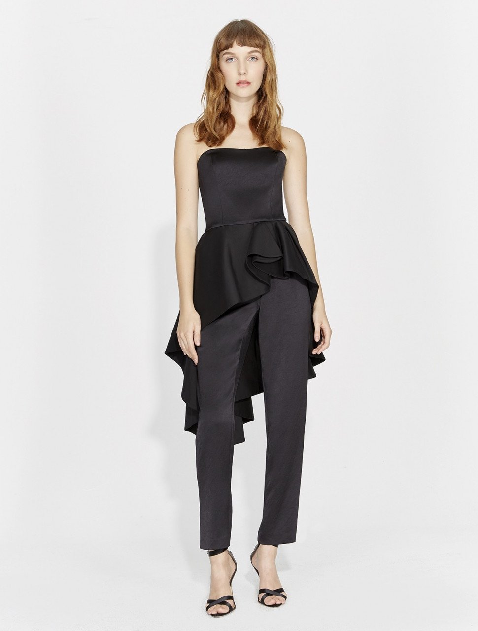JUMPSUIT SATIN COMBO JUMPSUIT SATIN COMBO