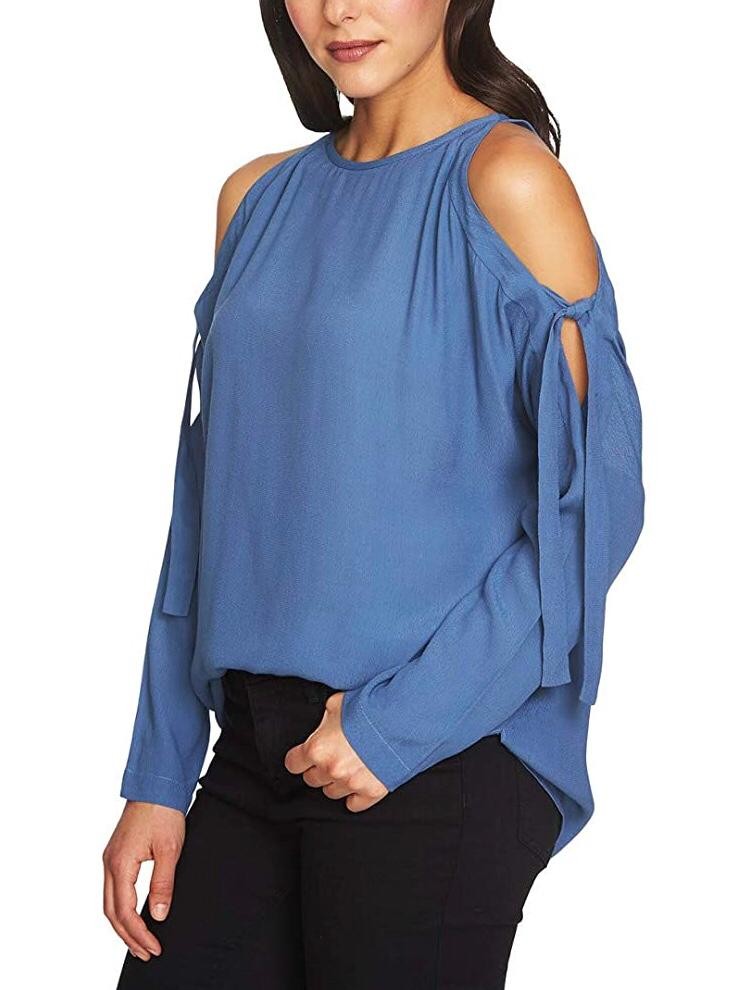 Blusa Azul Manga Larga 1.State Hola Lule Envíos Gratis