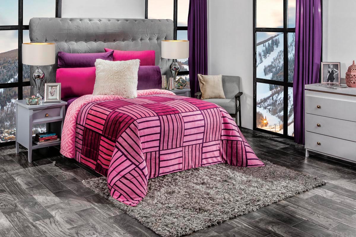 Cobertor Flannel Liverpool Queen King Intima Hogar