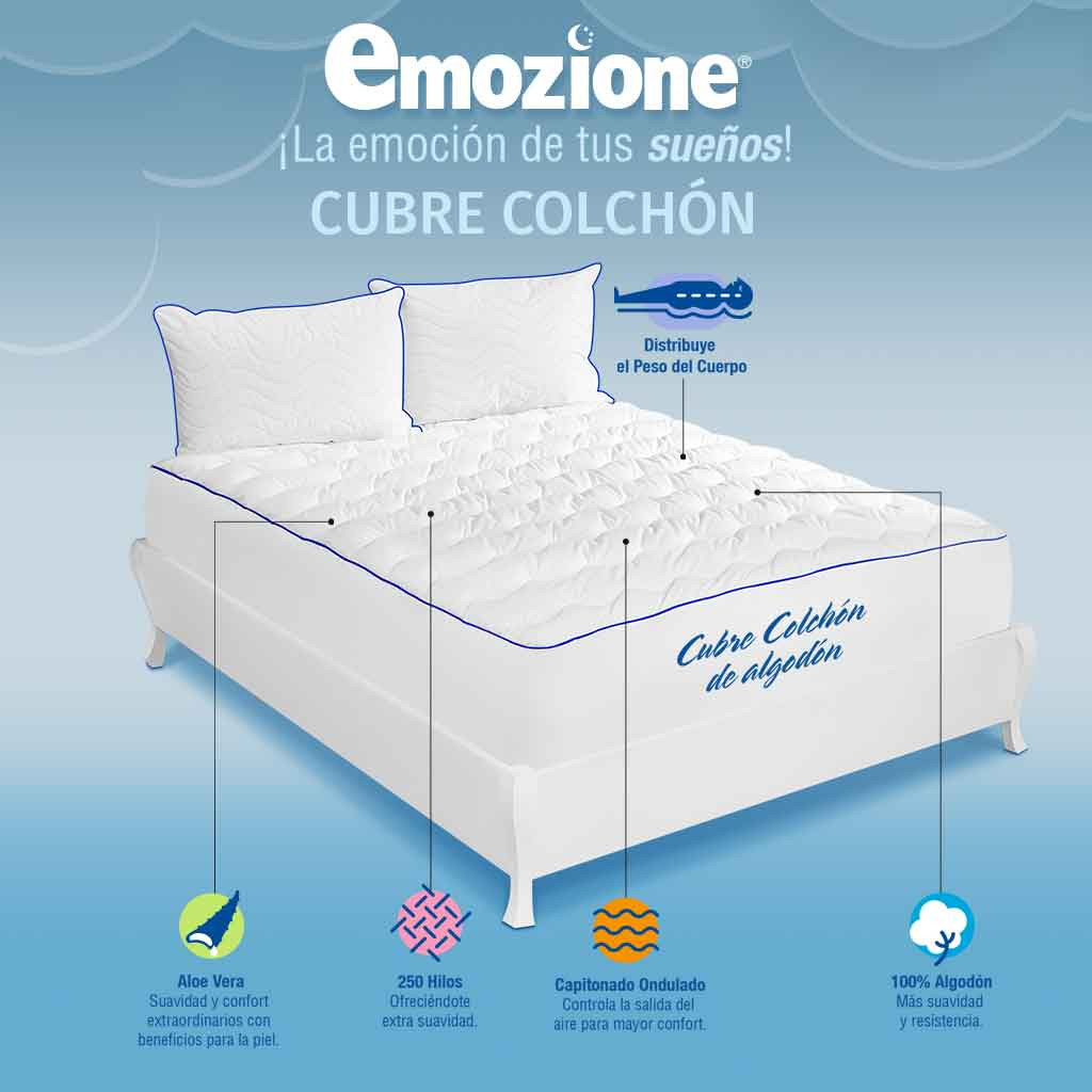 CUBRE COLCHON EMOZIONE