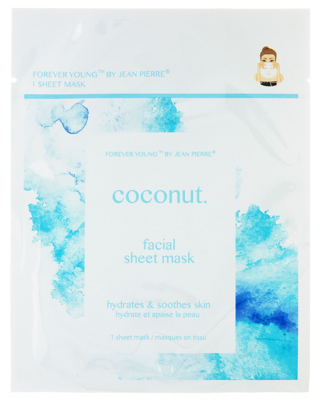 Mascarilla facial de coco