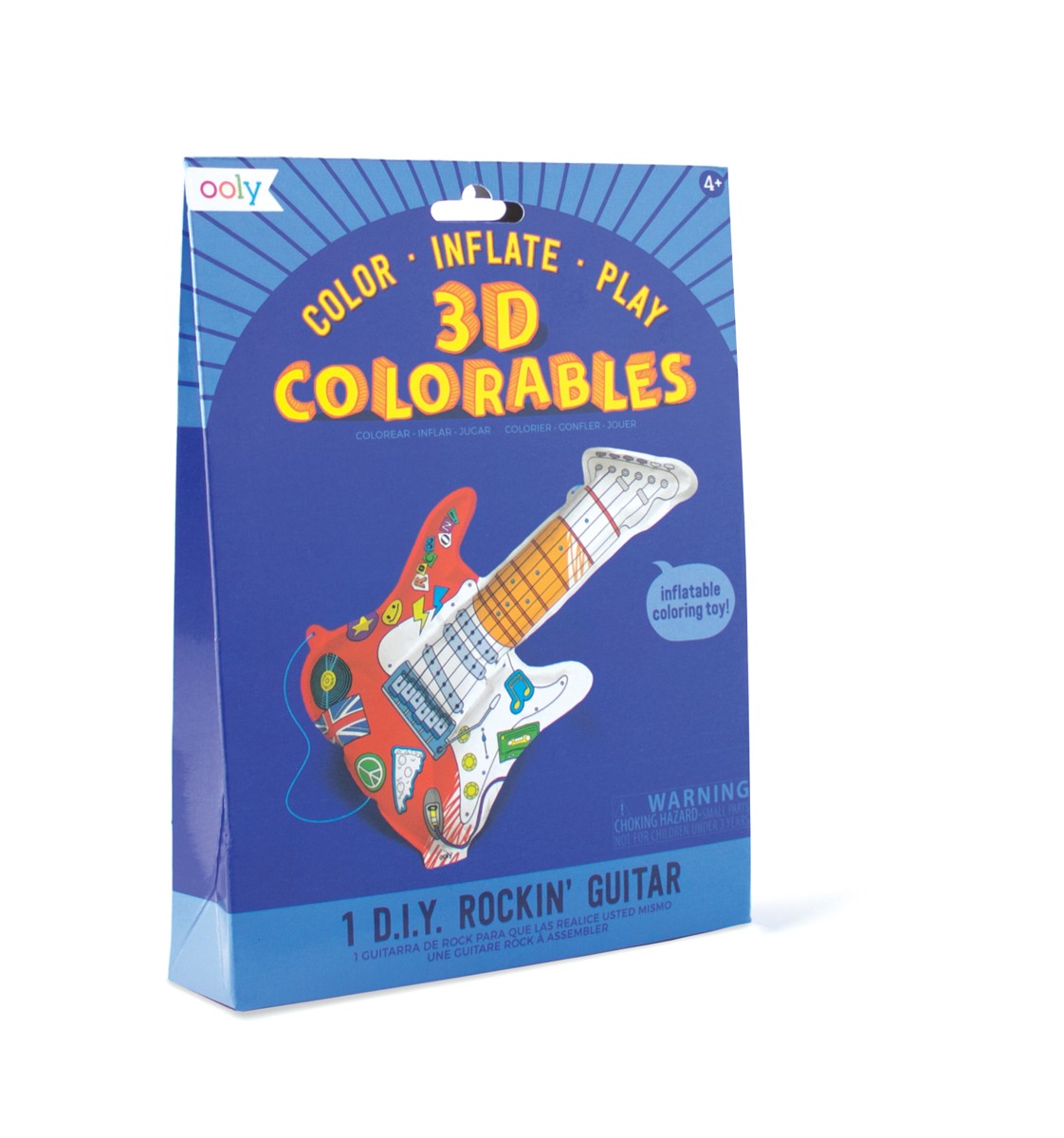 3D Coloreable, guitarra