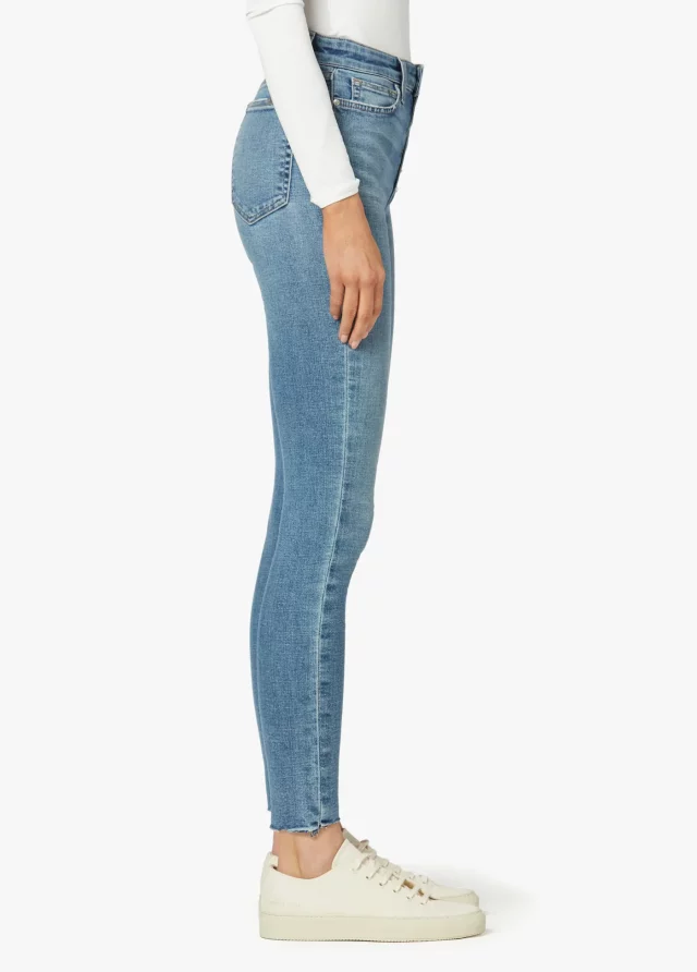 MID RISE SKINNY ANKLE W/ CUT HEM MID RISE SKINNY ANKLE W/ CUT HEM