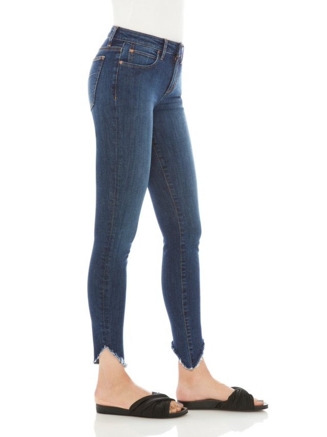 lorna icon ankle diagonal fray hem lorna icon ankle diagonal fray hem