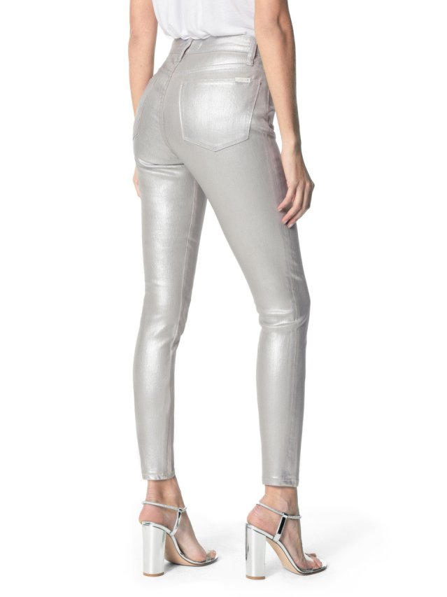 metallic coated silver charlie ankle metallic coated silver charlie ankle