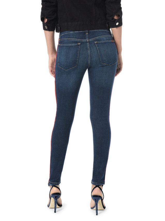 the icon ankle velvet side stripes the icon ankle velvet side stripes