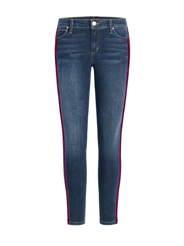 the icon ankle velvet side stripes the icon ankle velvet side stripes