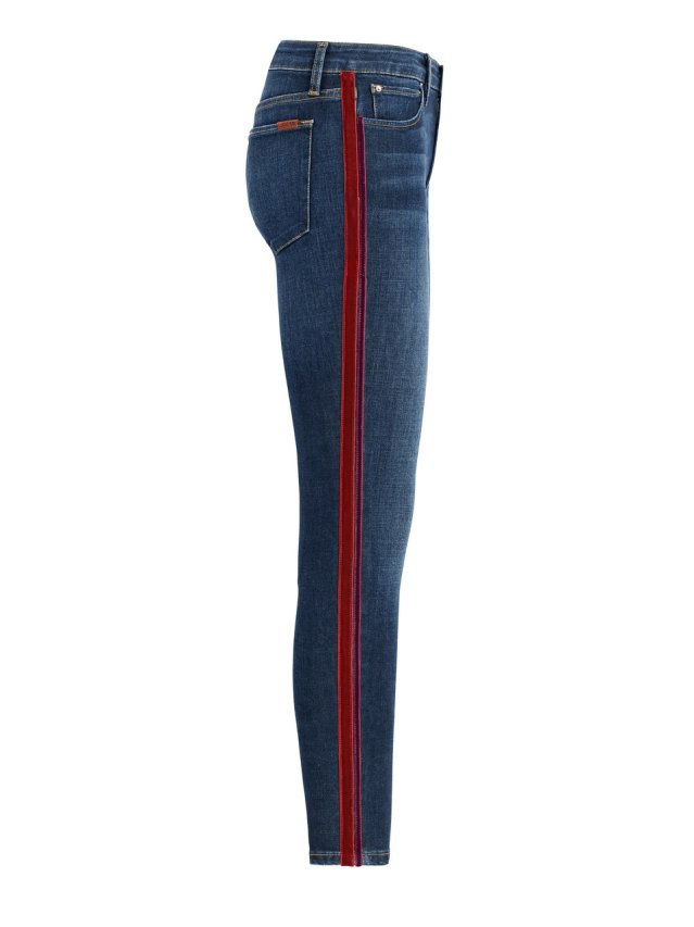 the icon ankle velvet side stripes the icon ankle velvet side stripes