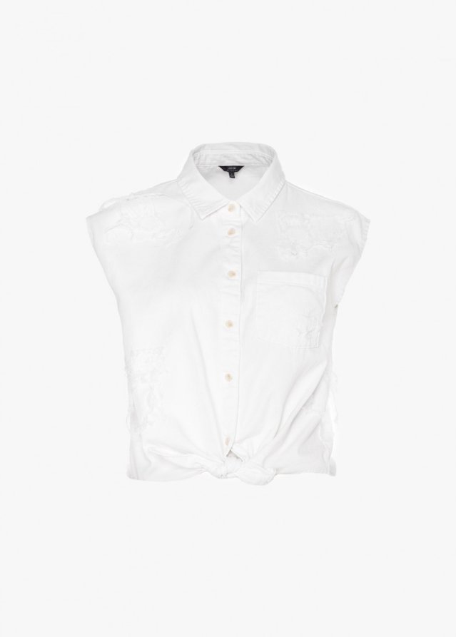vivian tie front shirt vivian tie front shirt