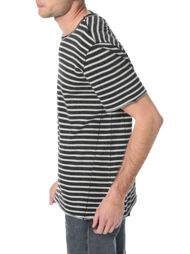 engineered blk wht french terry stripe engineered blk wht french terry stripe