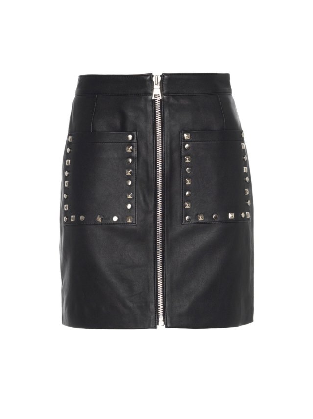 ruby skirt studded leather ruby skirt studded leather