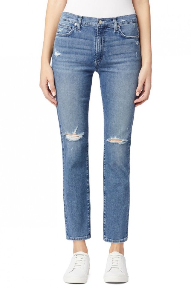 LARA MID RISE STRAIGHT ANKLE LARA MID RISE STRAIGHT ANKLE