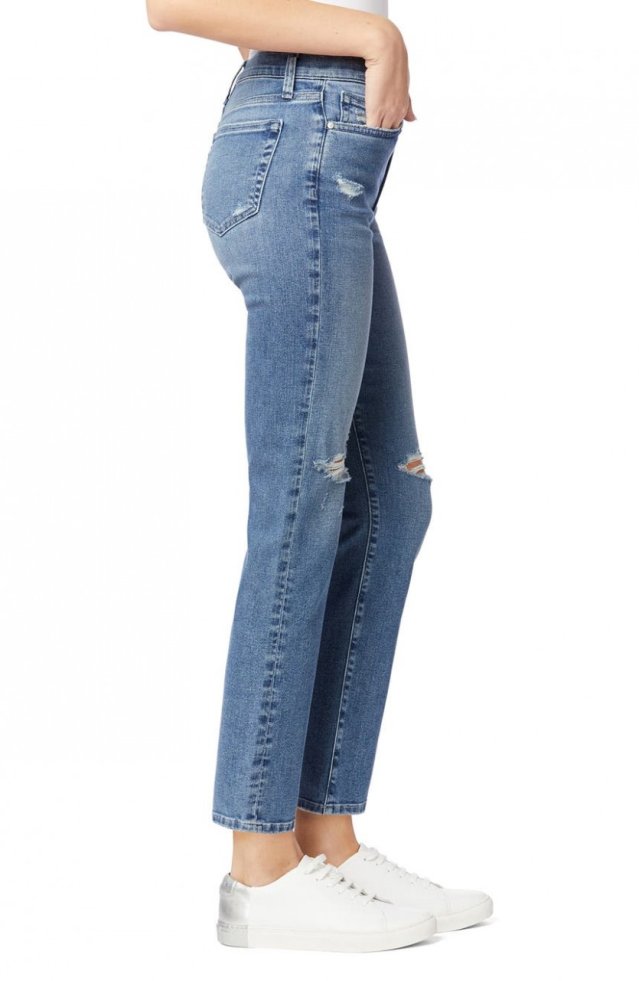 LARA MID RISE STRAIGHT ANKLE LARA MID RISE STRAIGHT ANKLE