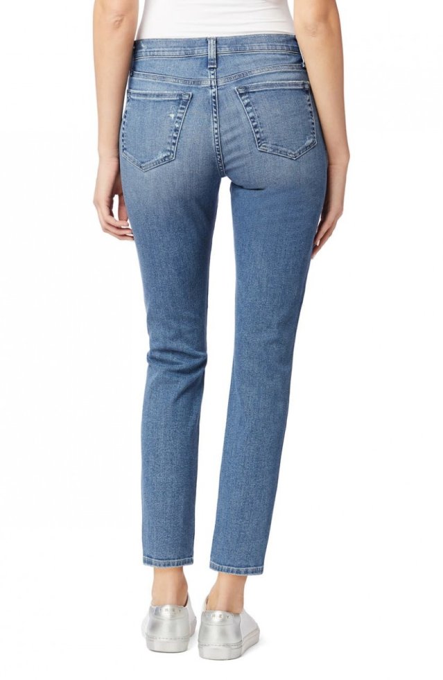 LARA MID RISE STRAIGHT ANKLE LARA MID RISE STRAIGHT ANKLE