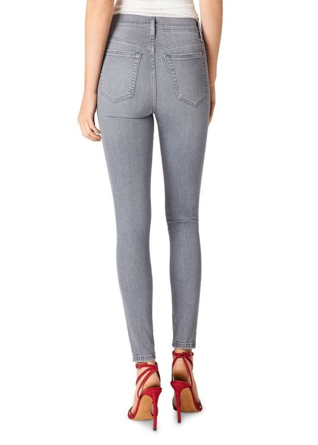HIGH RISE SKINNY ANKLE W/ 2 BTTNS HIGH RISE SKINNY ANKLE W/ 2 BTTNS
