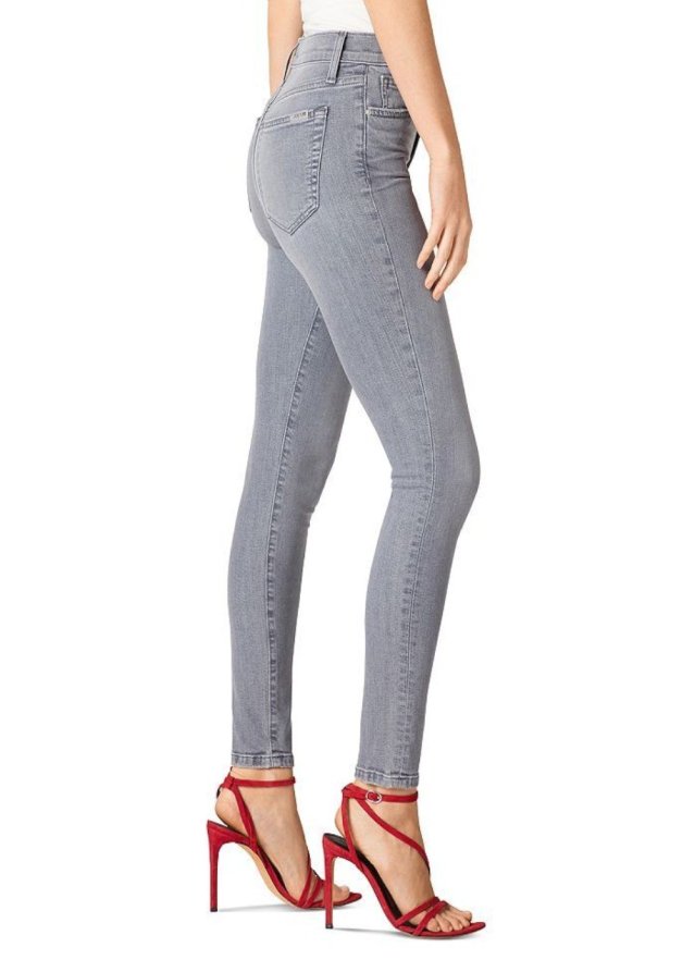 HIGH RISE SKINNY ANKLE W/ 2 BTTNS HIGH RISE SKINNY ANKLE W/ 2 BTTNS