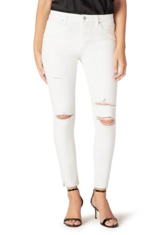 HIGH RISE SKINNY ANKLE CUT W/ SIDE VENT HIGH RISE SKINNY ANKLE CUT W/ SIDE VENT