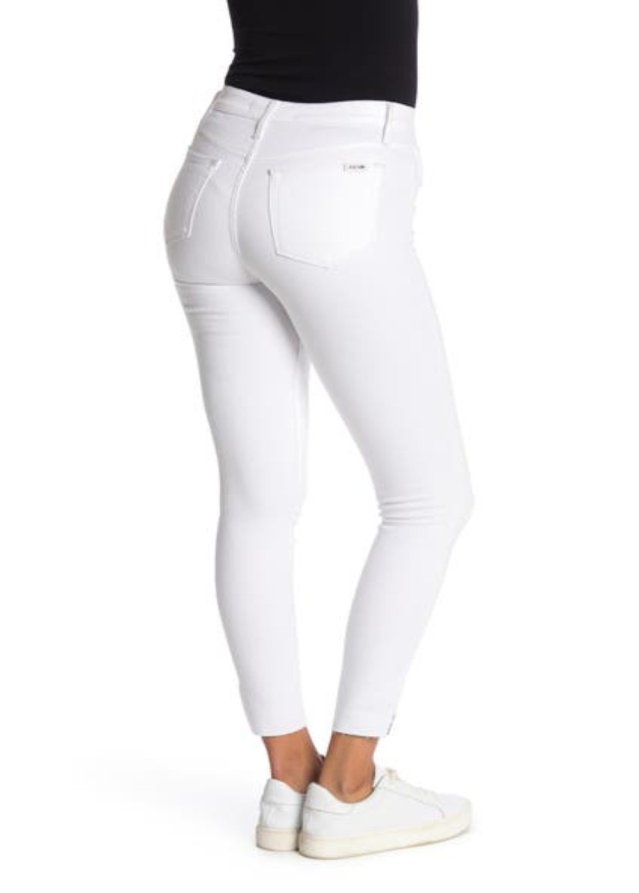 HIGH RISE SKINNY ANKLE CUT W/ SIDE VENT HIGH RISE SKINNY ANKLE CUT W/ SIDE VENT