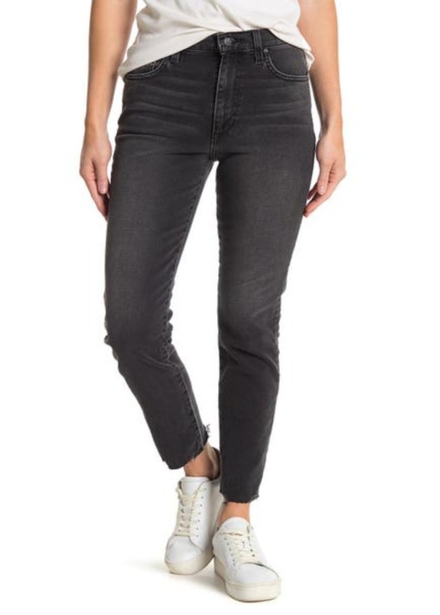 HIGH RISE STRAIGHT ANKLE W/ HEAVY DESTR HIGH RISE STRAIGHT ANKLE W/ HEAVY DESTR