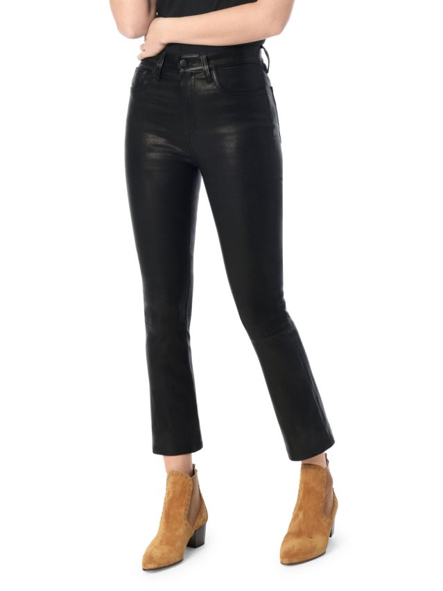 stretch leather the cropped boot stretch leather the cropped boot