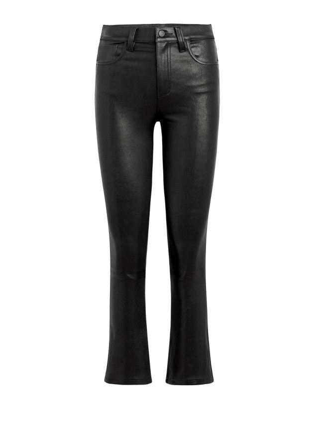 stretch leather the cropped boot stretch leather the cropped boot