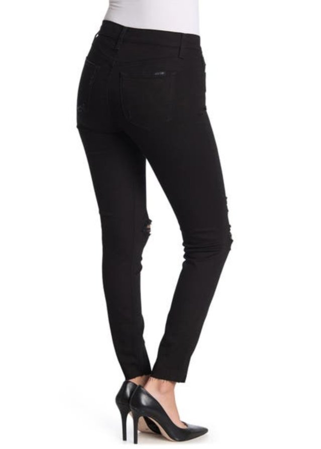 HIGH RISE SKINNY ANKLE W/ CUT HEM HIGH RISE SKINNY ANKLE W/ CUT HEM