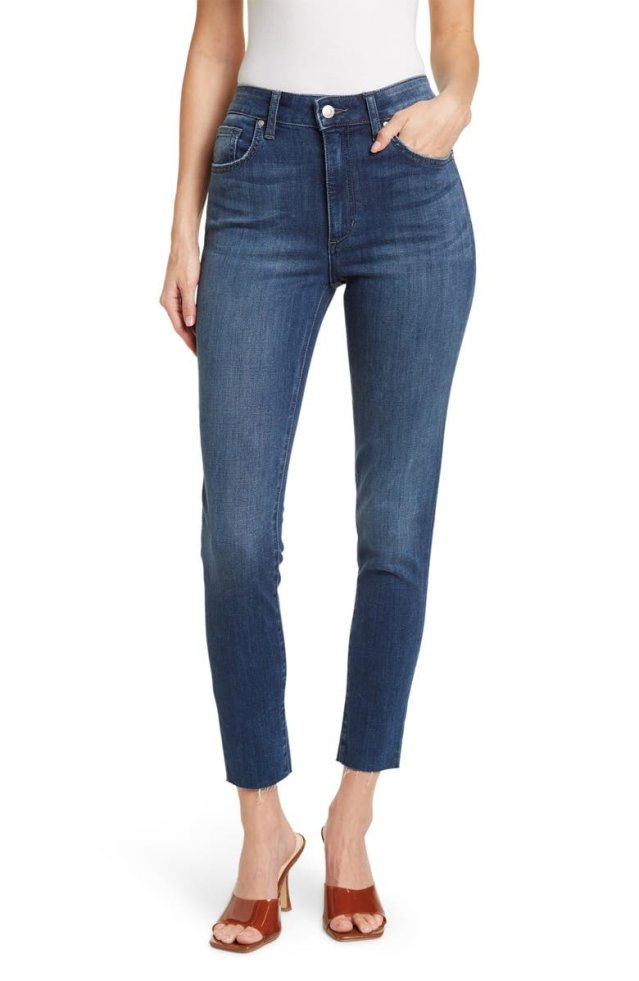 HIGH RISE SKINNY ANKLE W/ CUT HIGH RISE SKINNY ANKLE W/ CUT