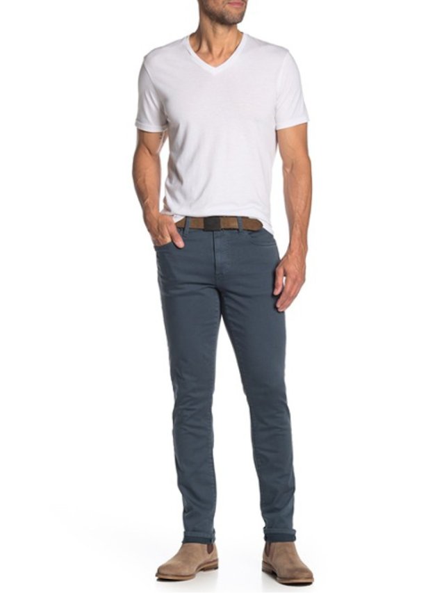 WASHED FRENCH TERRY SLIM WASHED FRENCH TERRY SLIM