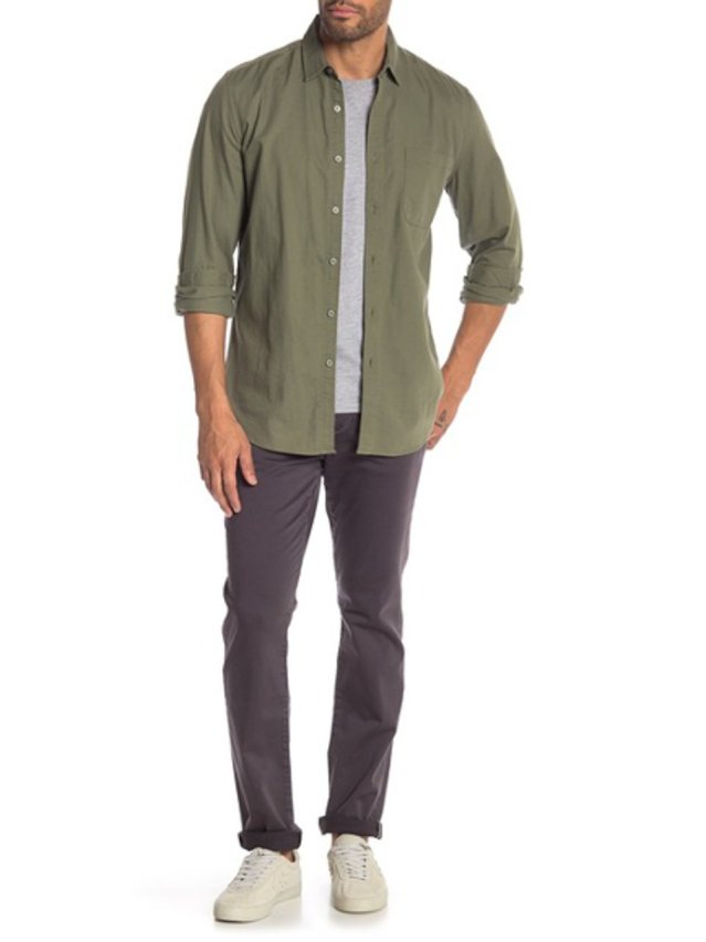 WASHED FRENCH TERRY SLIM WASHED FRENCH TERRY SLIM