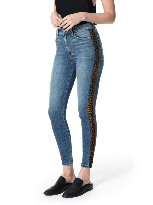 ivey the charlie ankle leopard stripe ivey the charlie ankle leopard stripe