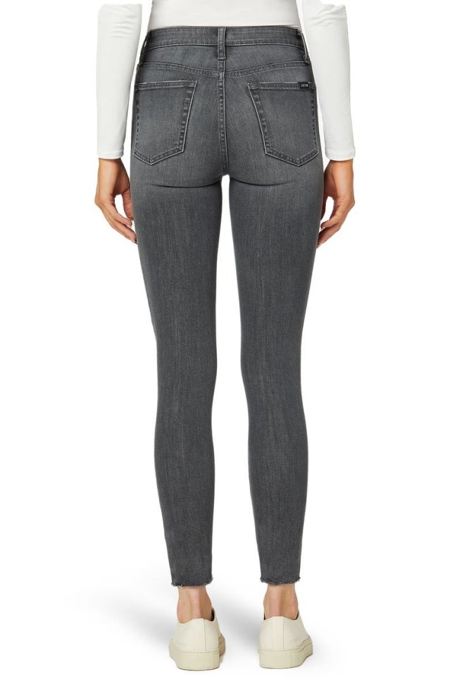 HIGH RISE SKINNY ANKLE DESTR. W CUT HIGH RISE SKINNY ANKLE DESTR. W CUT