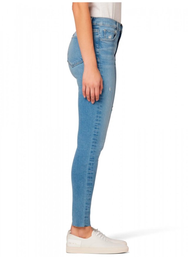 HIGH RISE SKINNY ANKLE W/ DEST AND CUT HIGH RISE SKINNY ANKLE W/ DEST AND CUT
