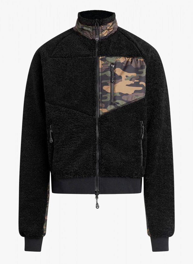SPLICED SHERPA JACKET SPLICED SHERPA JACKET