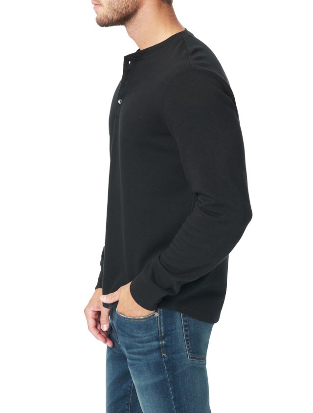 JOE'S X JULIAN EDELMAN | TEXTURED DOUBLE-FACE HENLEY JOE'S X JULIAN EDELMAN | TEXTURED DOUBLE-FACE HENLEY