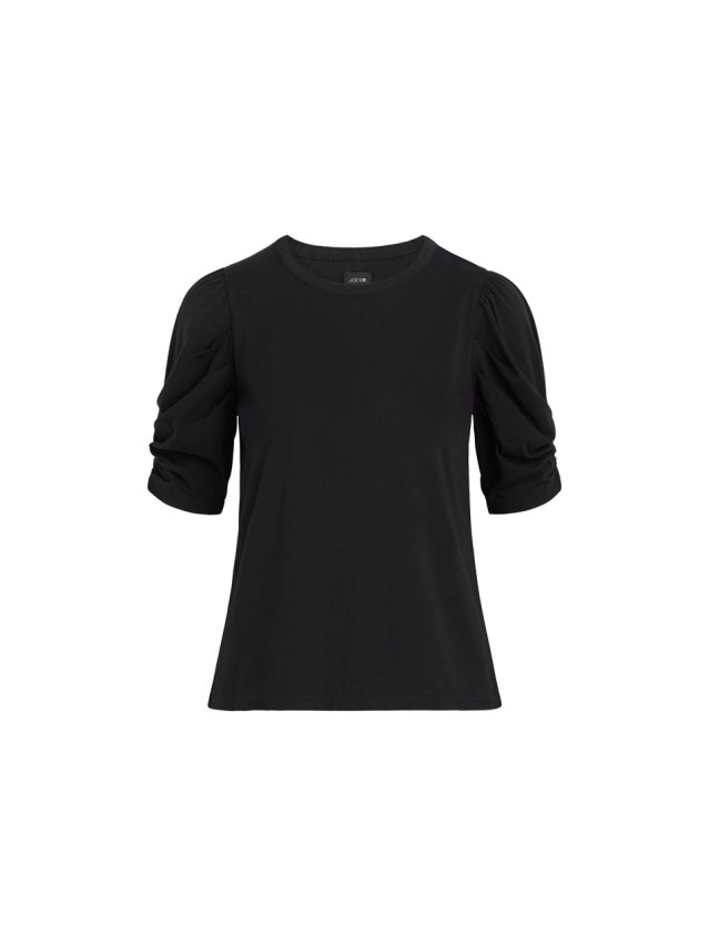 SOLID TWISTED SLEEVE TEE SOLID TWISTED SLEEVE TEE