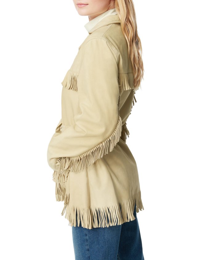 FRINGE LEATHER JACKET FRINGE LEATHER JACKET