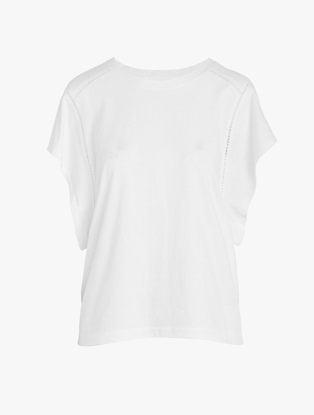 THE BUTTERFLY SHORT SLEEVE SEAMING TEE THE BUTTERFLY SHORT SLEEVE SEAMING TEE