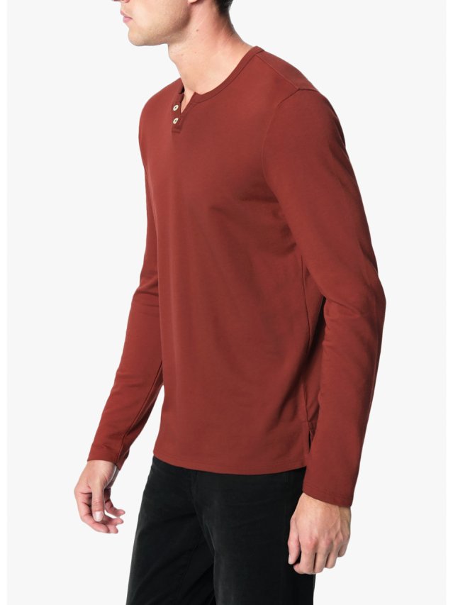 wintz henley luxe solid jersey wintz henley luxe solid jersey
