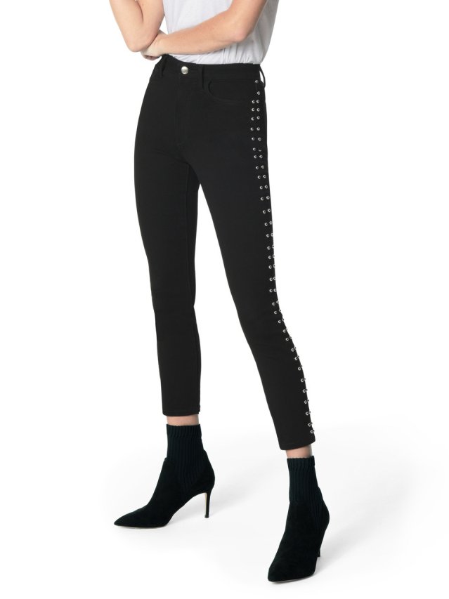 mazey charlie ankle studded side seam mazey charlie ankle studded side seam