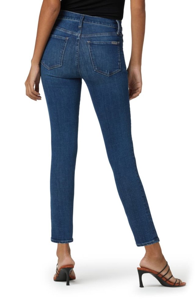 LARA MID RISE STRAIGHT ANKLE W DESTR LARA MID RISE STRAIGHT ANKLE W DESTR