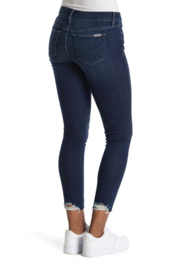 MID RISE SKINNY ANKLE W/ DESTRUCTED F&B MID RISE SKINNY ANKLE W/ DESTRUCTED F&B
