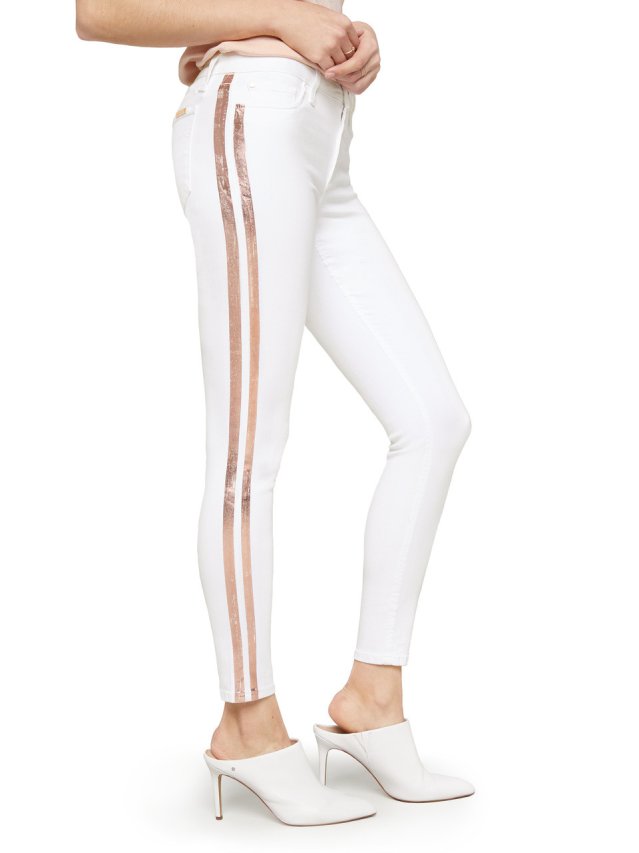 hennie icon ankle rose gold stripes hennie icon ankle rose gold stripes