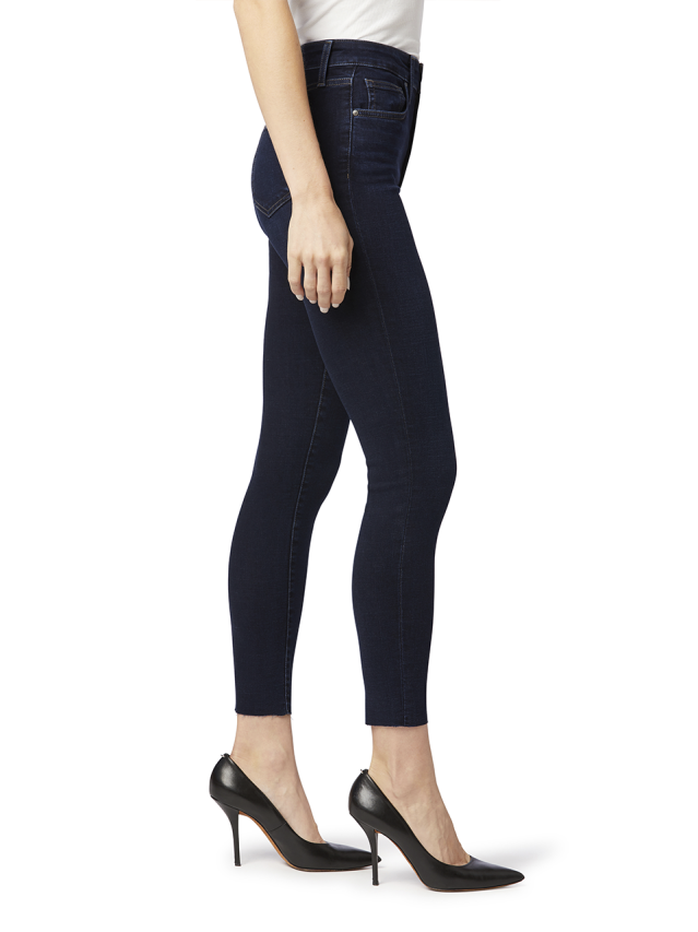 HIGH RISE SKINNY ANKLE W/ CUT HEM HIGH RISE SKINNY ANKLE W/ CUT HEM