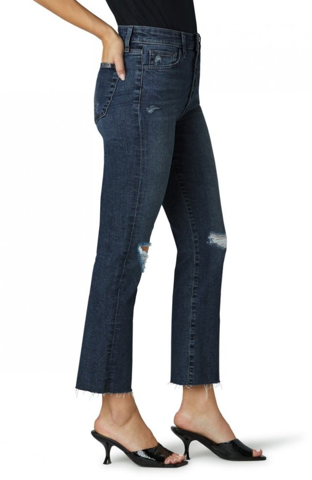 HIGH RISE STRAIGHT ANKLE W/ CUT HIGH RISE STRAIGHT ANKLE W/ CUT