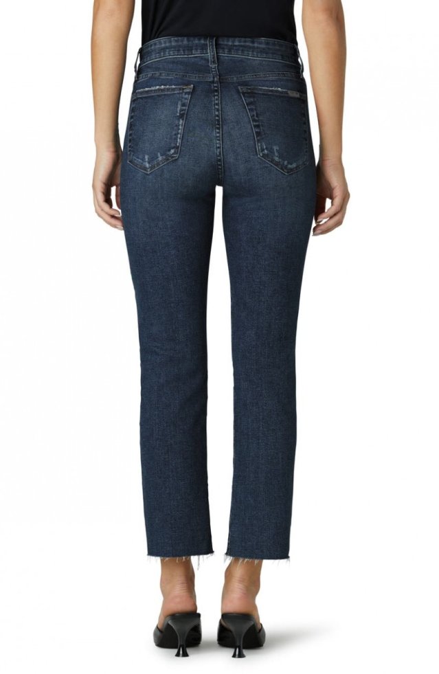 HIGH RISE STRAIGHT ANKLE W/ CUT HIGH RISE STRAIGHT ANKLE W/ CUT