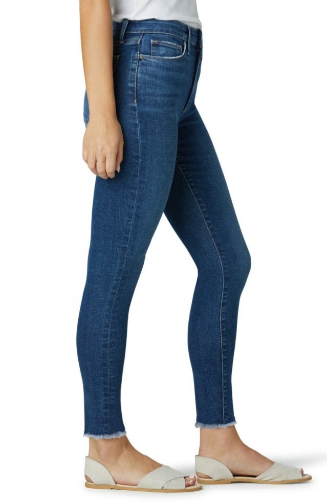 MID RISE SKINNY ANKLE W/ FRAY MID RISE SKINNY ANKLE W/ FRAY