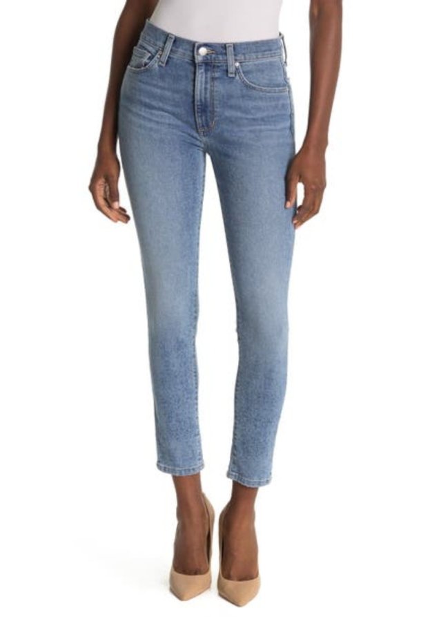 HIGH RISE SKINNY ANKLE W/ HEAVY GRINDING HIGH RISE SKINNY ANKLE W/ HEAVY GRINDING